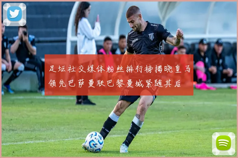 足坛社交媒体粉丝排行榜揭晓皇马领先巴萨曼联巴黎曼城紧随其后